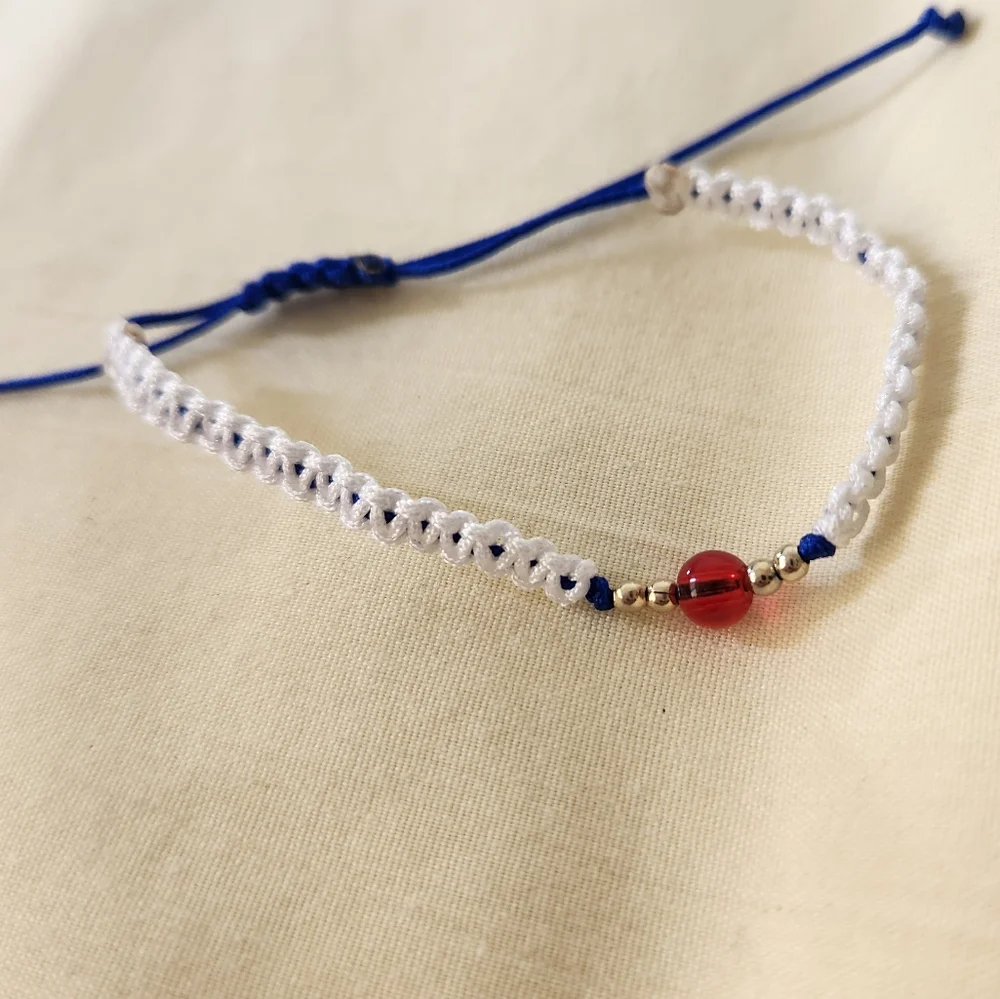 3 Pieces Handcrafted Multicolor Kids Bracelet Set #08